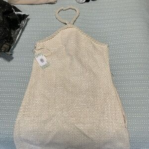 Elegant White Dress, Pearl Embellishments - Perfect for wedding events!